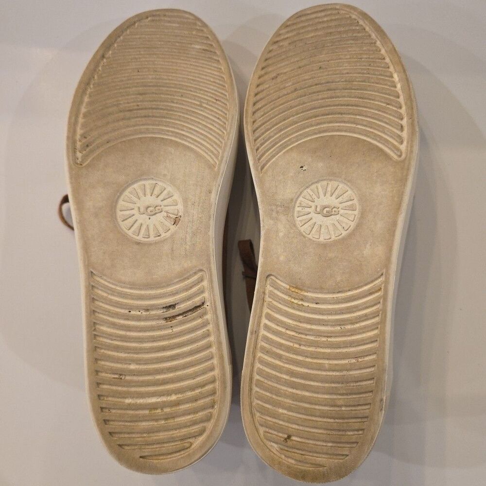 UGG Women's Zilo Heritage Trainer Suede Chunky Platform Sneaker Sz 8.5 - Picture 6 of 8